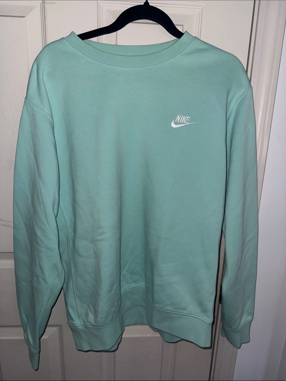 Nike Men's Crewneck Sweatshirt in Mint Green